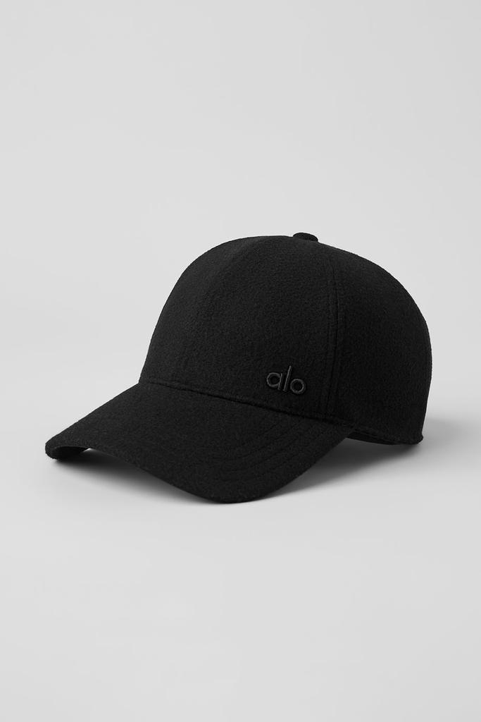 Alo Micro Sherpa Off-Duty Cap - Black - Hats - Free Shipping