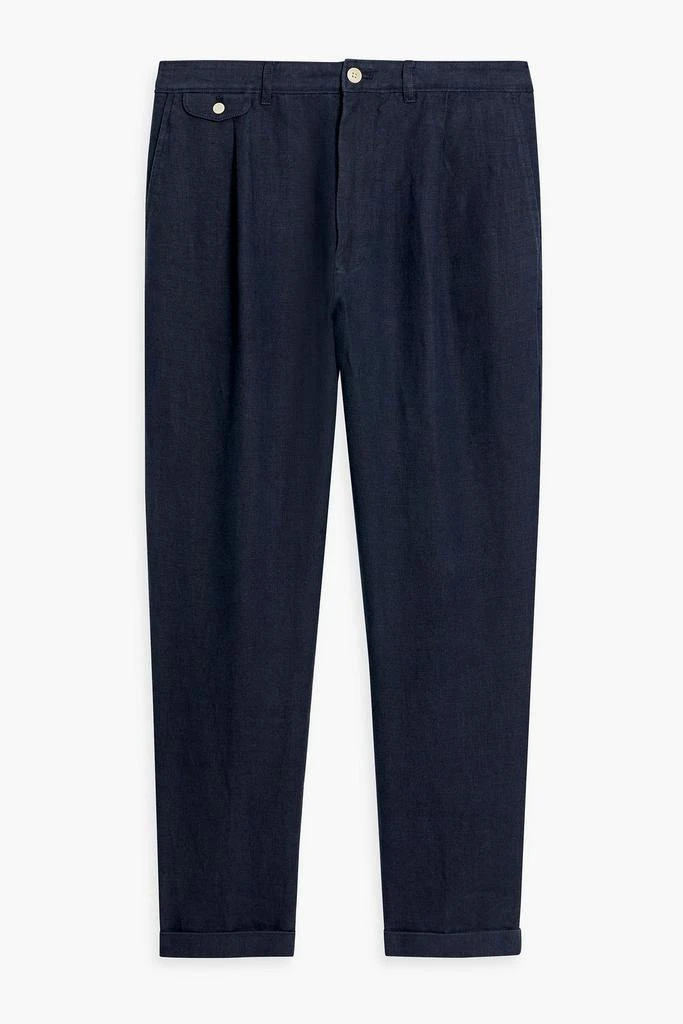 Alex Mill Pleated linen chinos 1