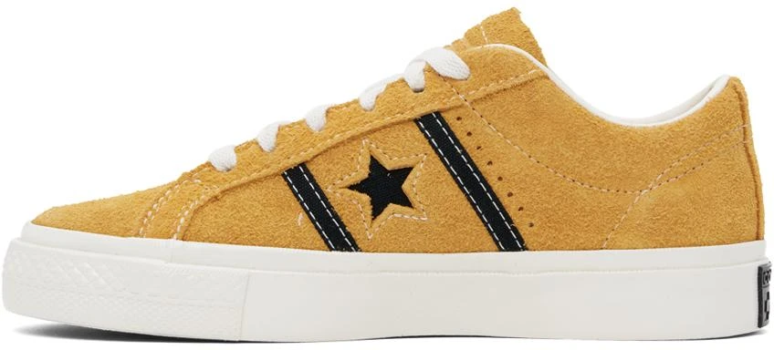 Converse Yellow One Star Academy Pro Suede Low Sneakers 3