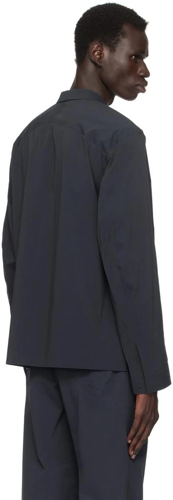 Veilance Navy Metry Shirt 3