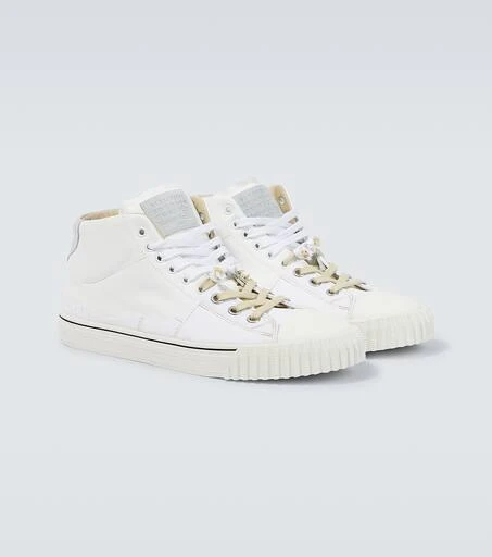 MAISON MARGIELA New Evolution leather high-top sneakers 5