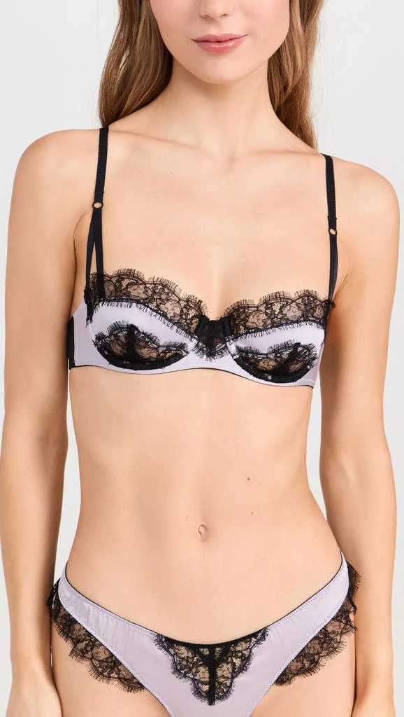 Kiki De Montparnasse Lace Inset Balconette Bra 1