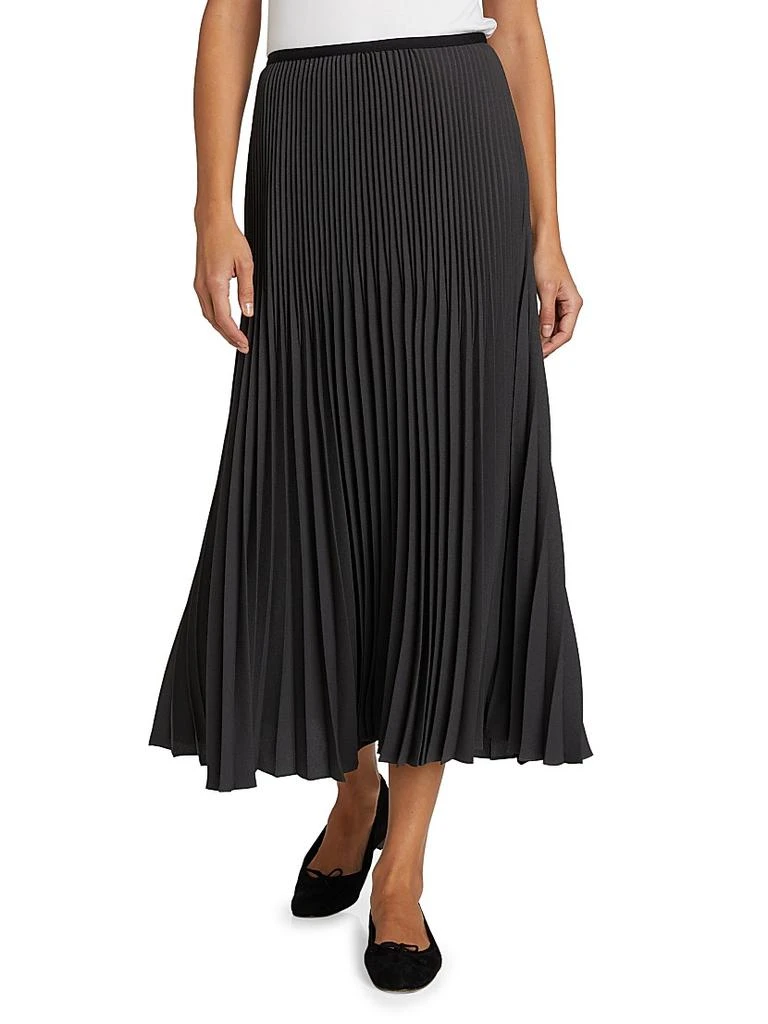 Jenni Kayne Matte Pleated Midi Skirt 3