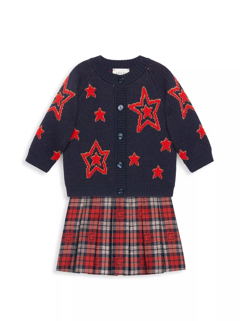 Gucci Little Girl's & Girl's Plaid Skirt 2