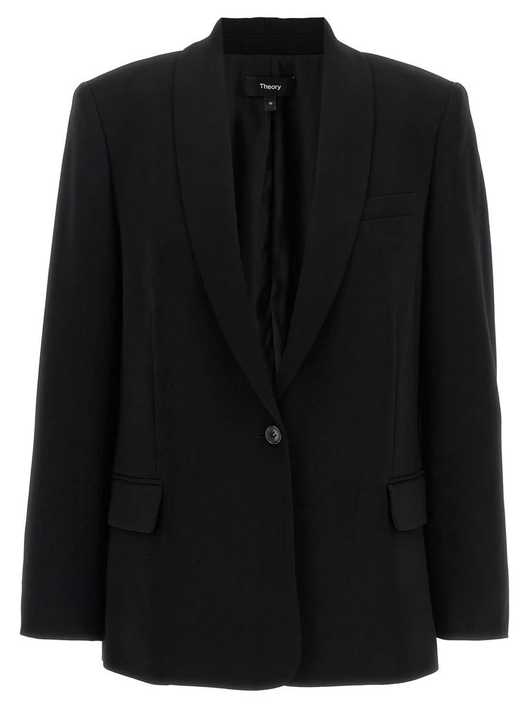 Theory Theory Single-Breasted Tailored Blazer 1