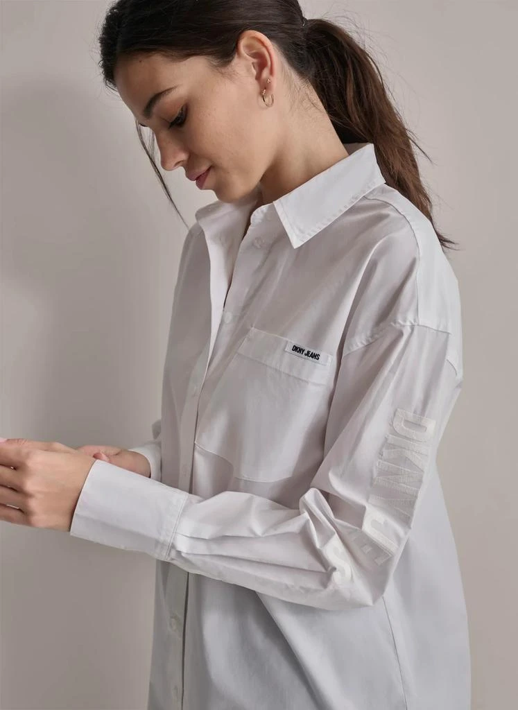 DKNY DKNY JEANS POPLIN BUTTON DOWN 5