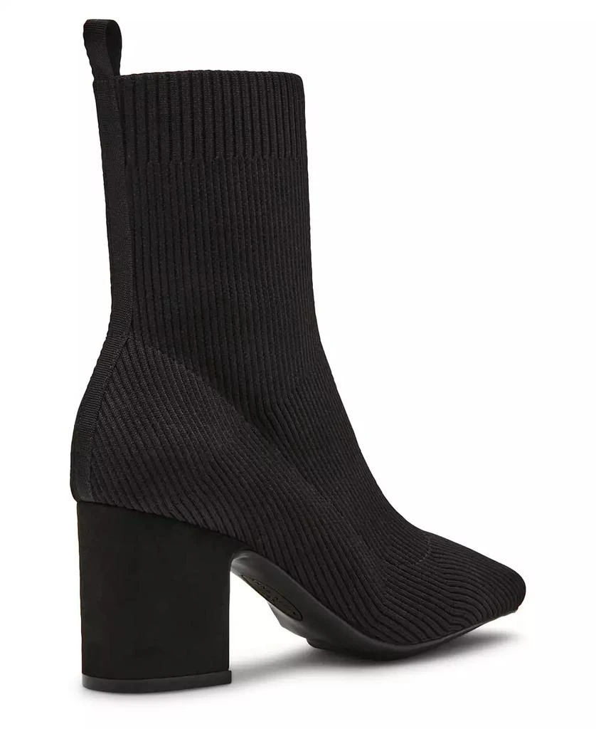 Anne Klein Women's Tessel Block Heel Knit Dress Booties 8