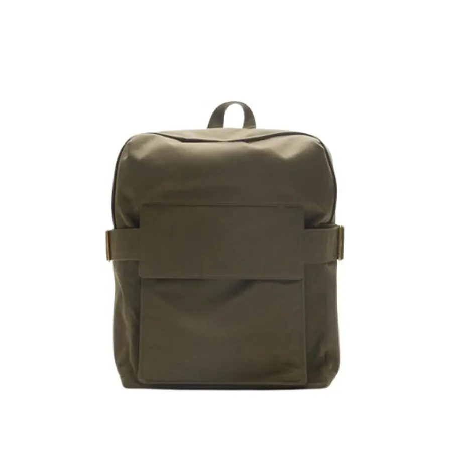 Equestrian Knight Embroidered Trench Backpack
