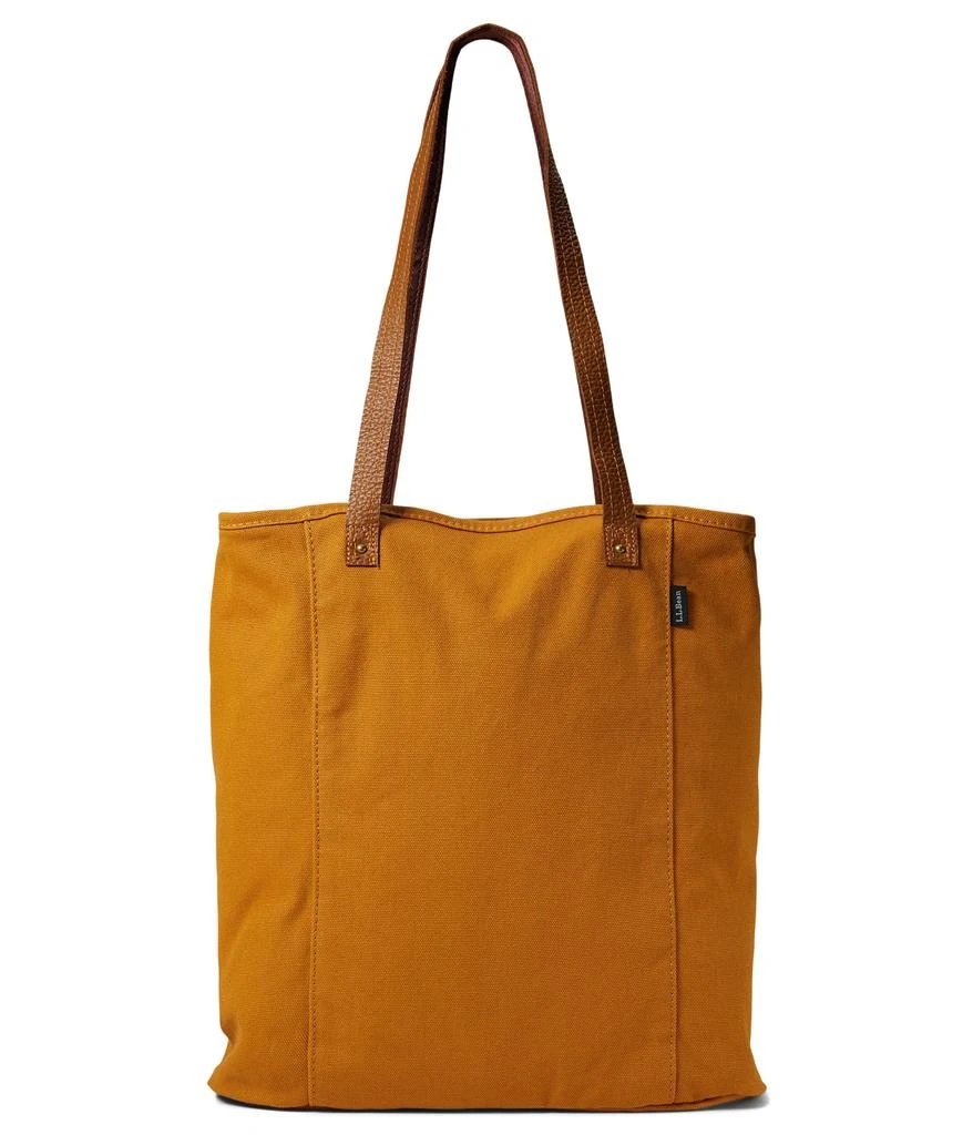 L.L.Bean Leather Handle Essential Tote Bag 1