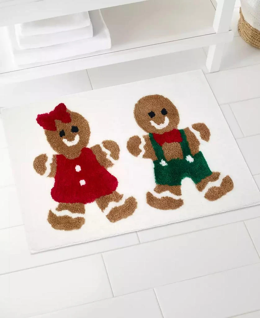 Avanti Gingerbread Friends Bath Rug, 32" x 20" 3