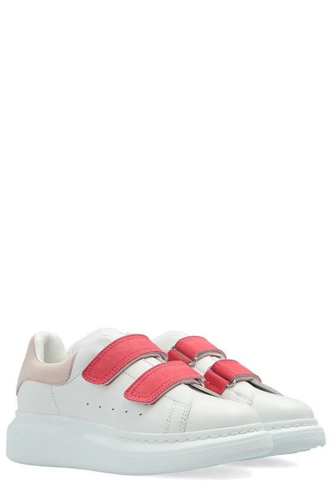 Alexander McQueen Kids Alexander McQueen Kids Round Toe Touch-Strap Sneakers 2