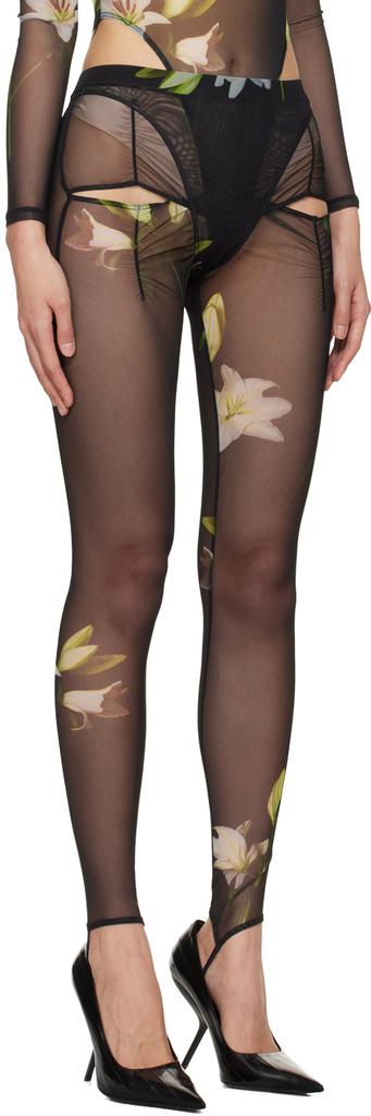 Puppets and Puppets Black Carly Leggings