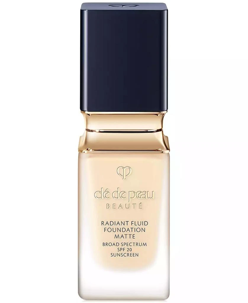 Cle de Peau Radiant Fluid Foundation Matte Broad Spectrum SPF 20 Sunscreen 1