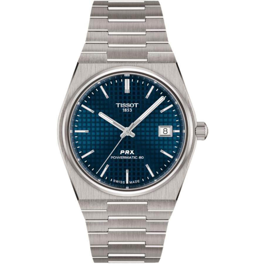 Tissot PRX Automatic Blue Dial Titanium Men's Watch T137.807.44.041.00
