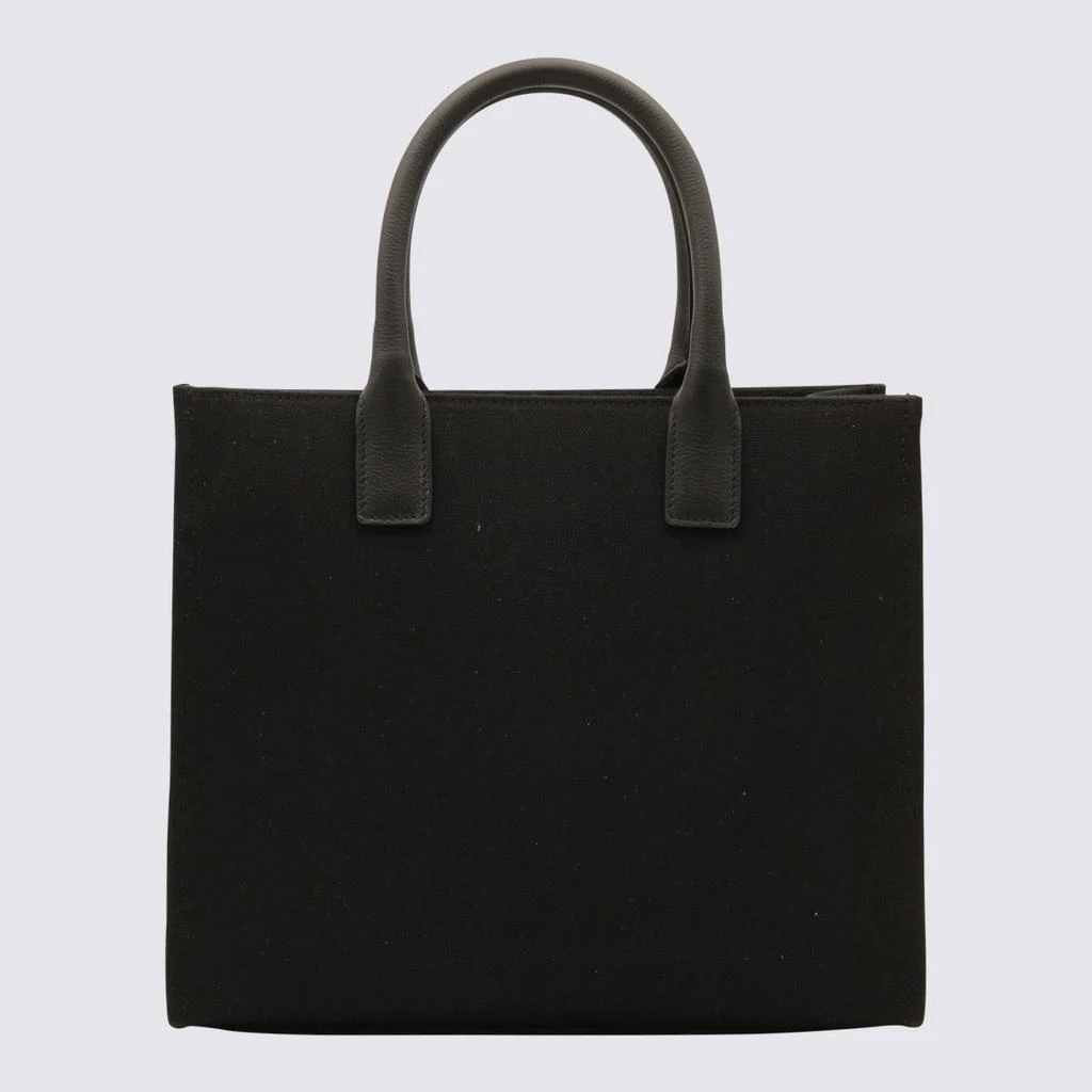 Versace Versace Black Cotton Totes 2