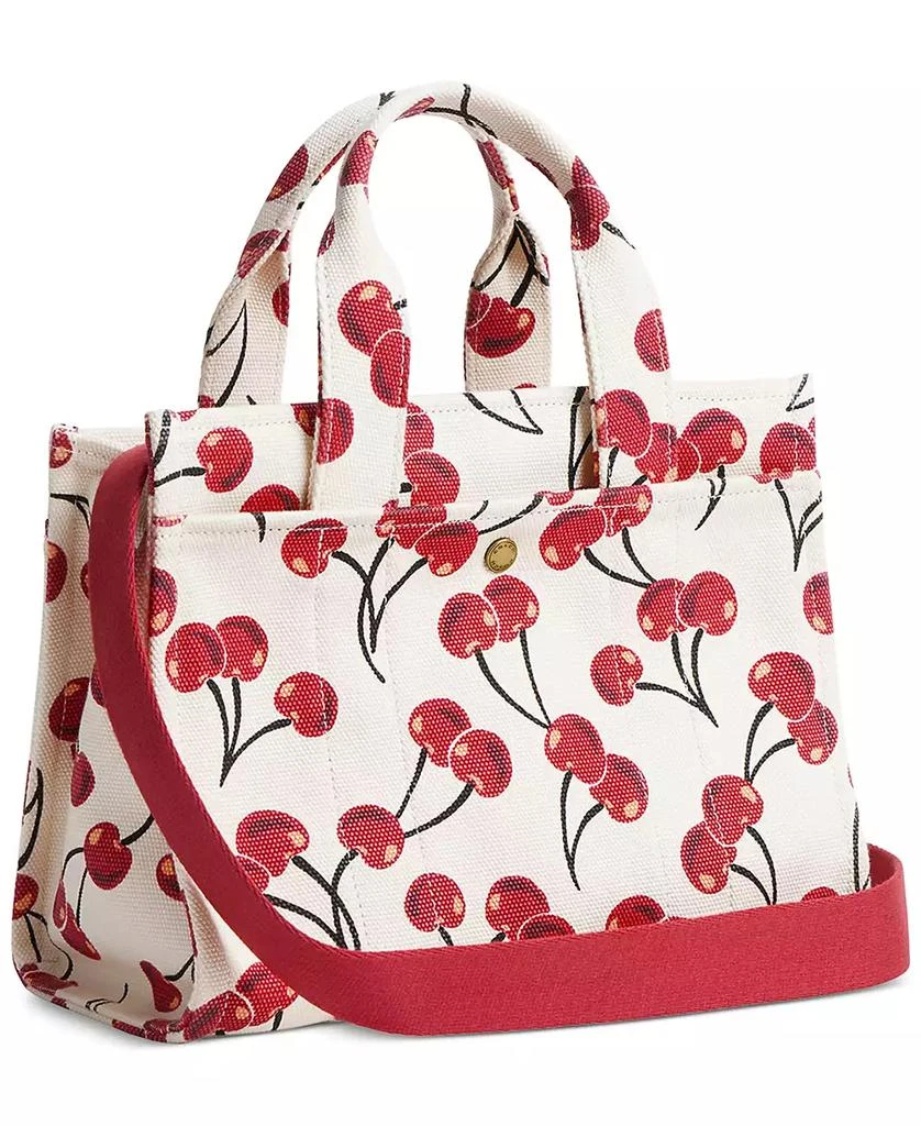 Coach Cherry-Print Canvas 26 Cargo Tote 2