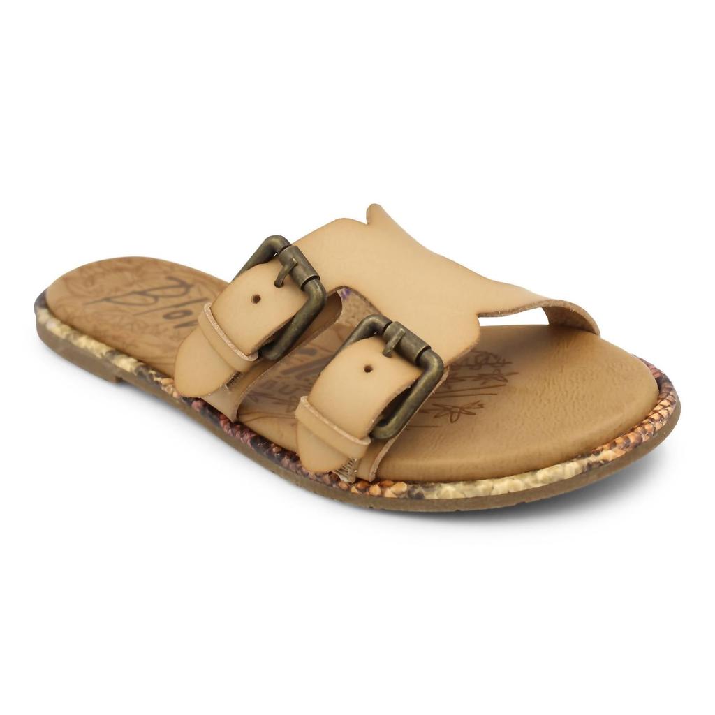 Blowfish Women's Rori Sandals In Dune Dyecut