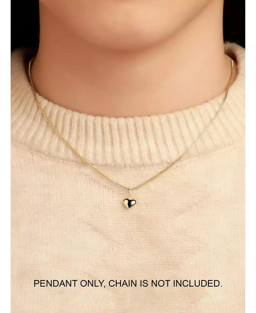 DEVATA Sweet Heart Pendant in 14K Gold, approx. 0.3 grams. 3