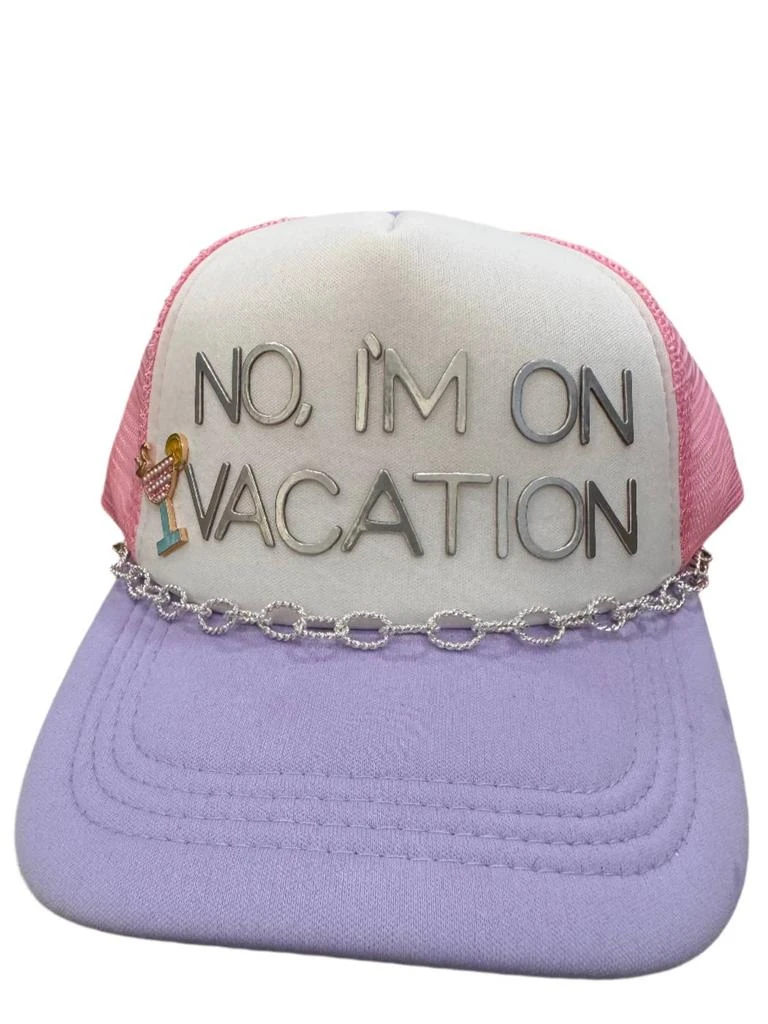 GDG Hats Custom Summer Trucker Hat In Lilac And Pink - Hats 