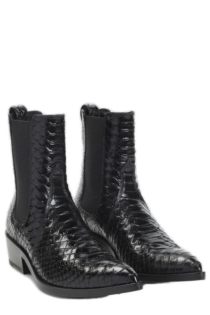 Tom Ford Tom Ford Embossed Slip-On Boots 3