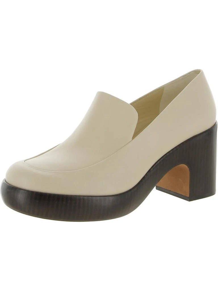Vince Narissa Womens Leather Block Heel Clogs 1