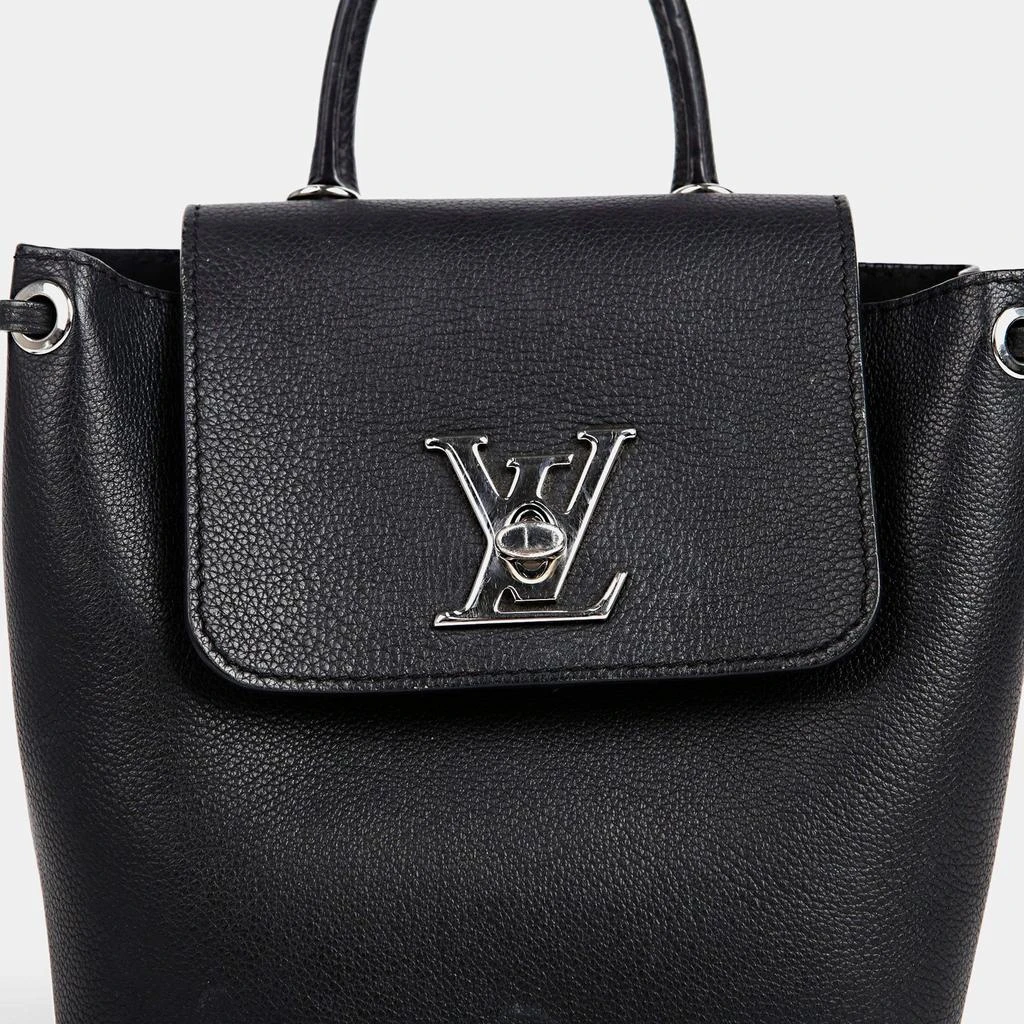 Louis Vuitton Louis Vuitton Black Caviar Leather Lockme Backpack 6