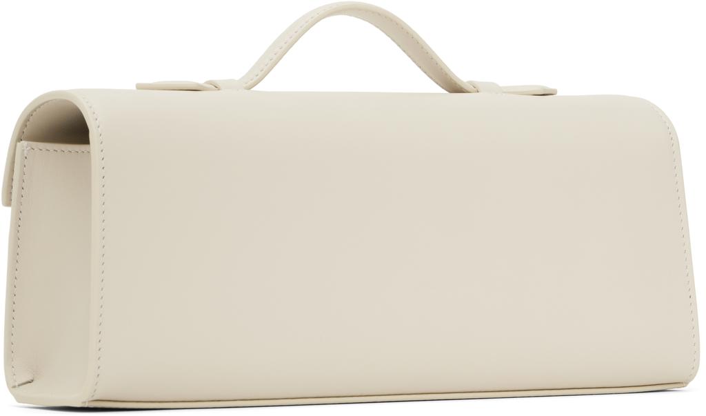 Savette ベージュ Slim Symmetry Pochette バッグ Savette Taupe Slim Symmetry Pochette Bag Savette