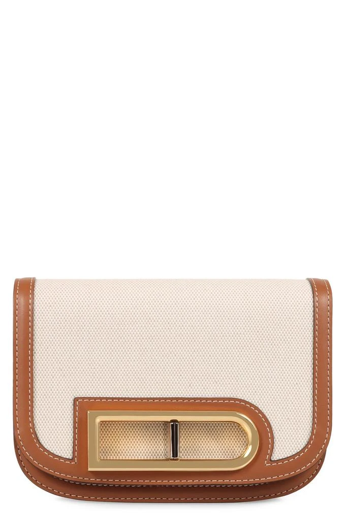 DELVAUX Delvaux Lingot Canvas Flap Shoulder Bag 1