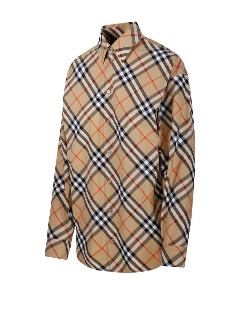 Burberry Burberry Check Printed Long Sleeved Shirt 3