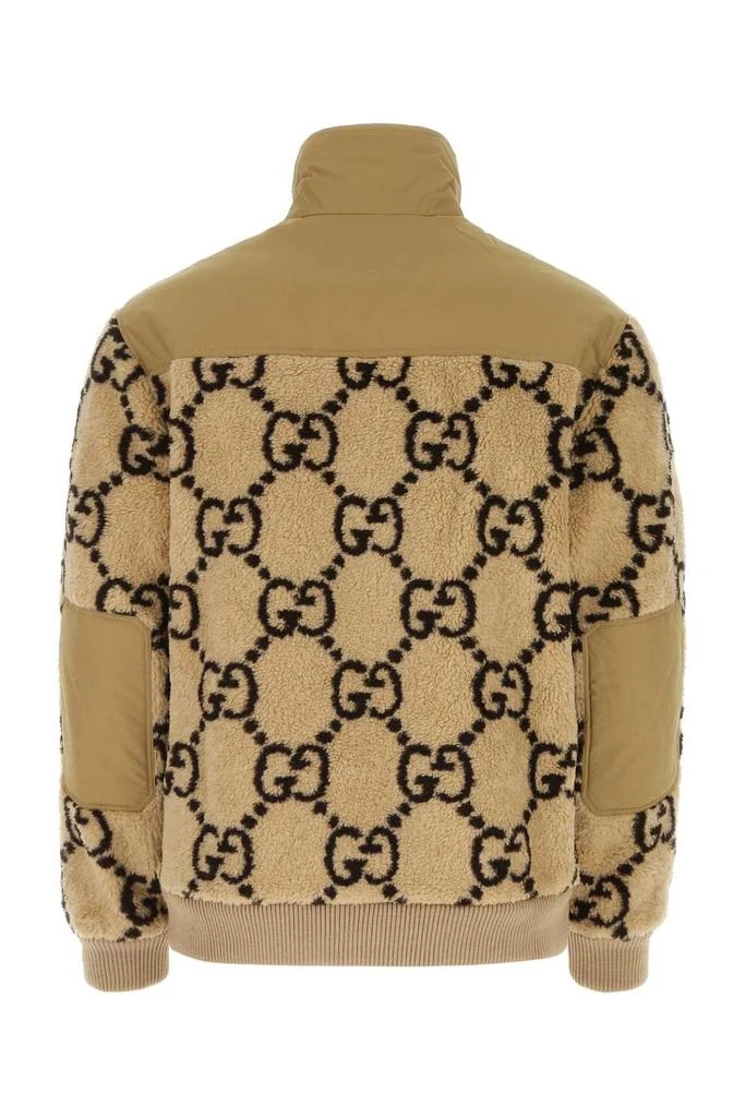 Gucci Gucci Monogrammed Contrasting Teddy Jacket 2