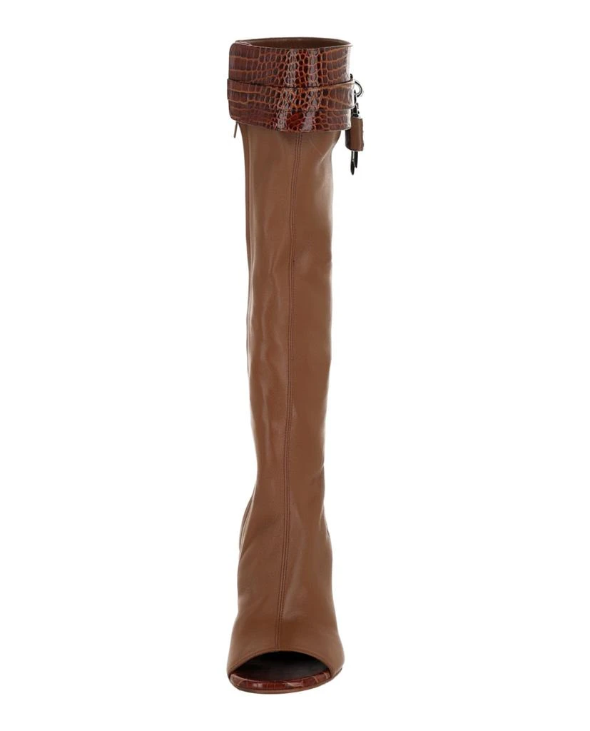 Givenchy Shark Lock Stiletto Sandal Boots 4