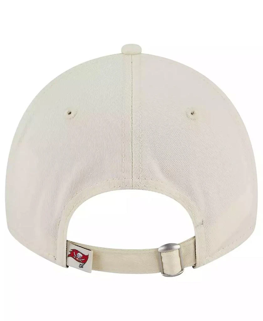 New Era Women's Cream Tampa Bay Buccaneers Core Classic 2.0 Adjustable Hat 3