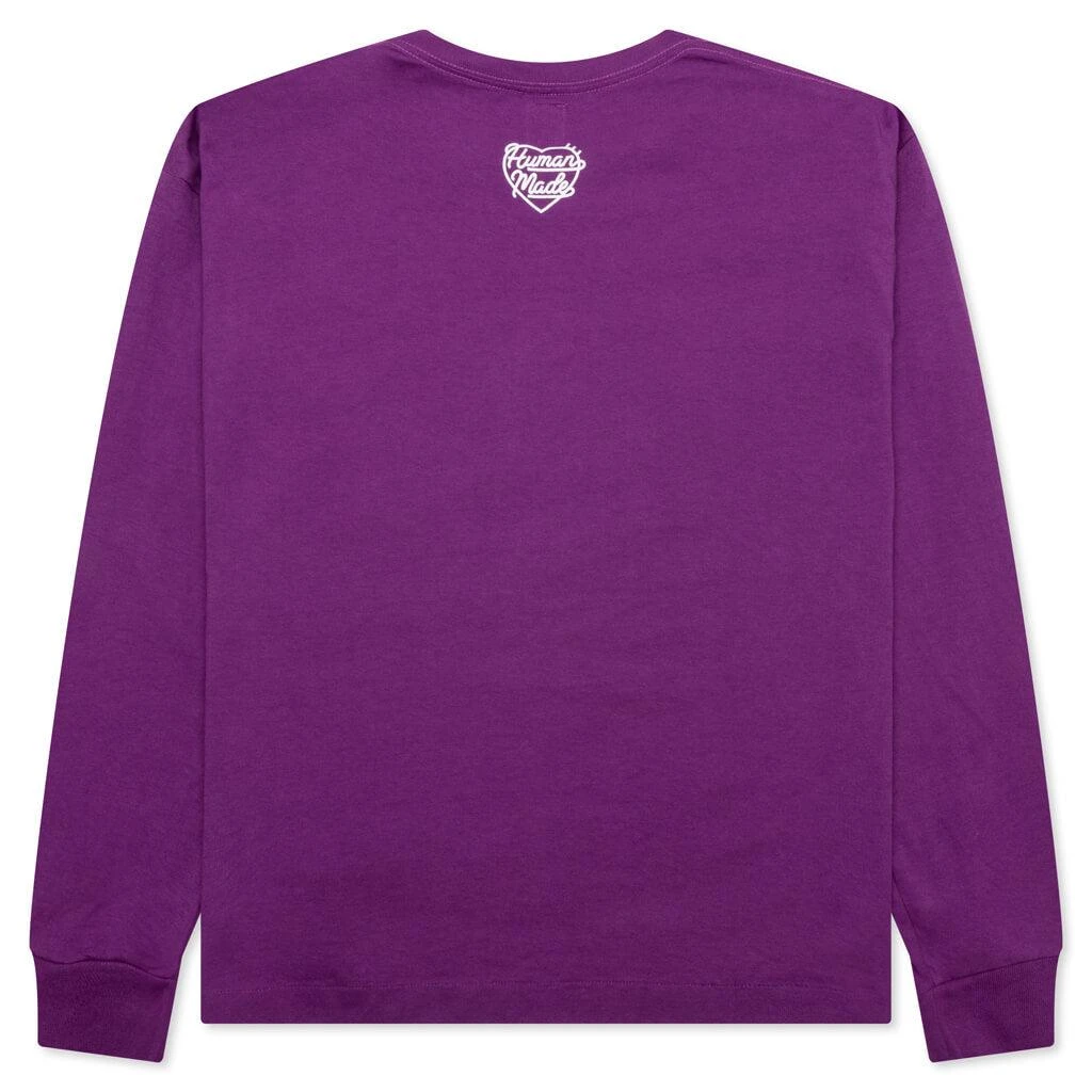 Human Made Graphic L/S T-Shirt #4 - Purple 2