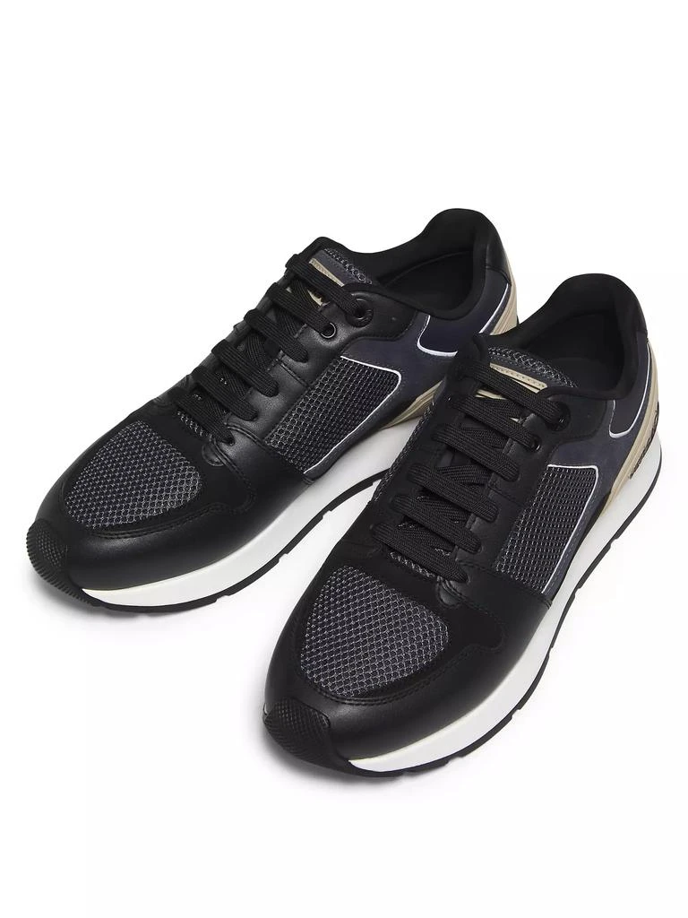 Versace Milano Runner Leather Sneakers 4
