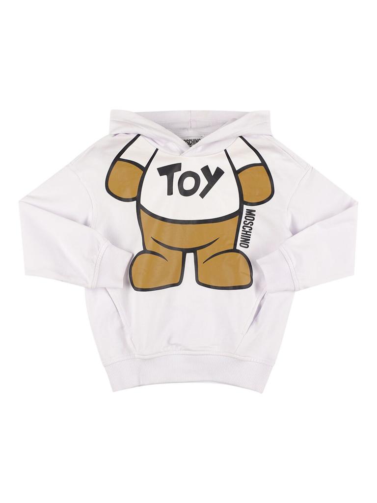 MOSCHINO Hooded Cotton Sweatshirt