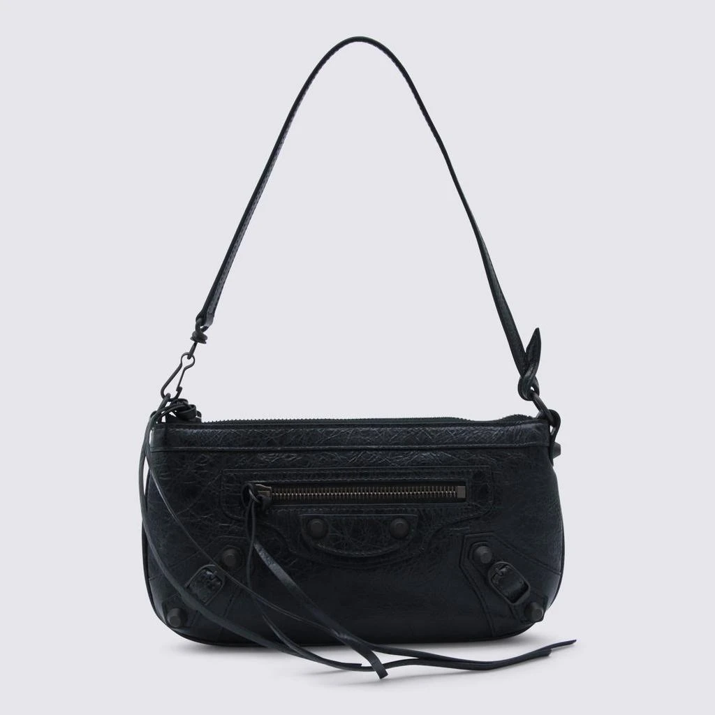 Balenciaga Balenciaga Black Leather Le City Small Crossbody Bag 1
