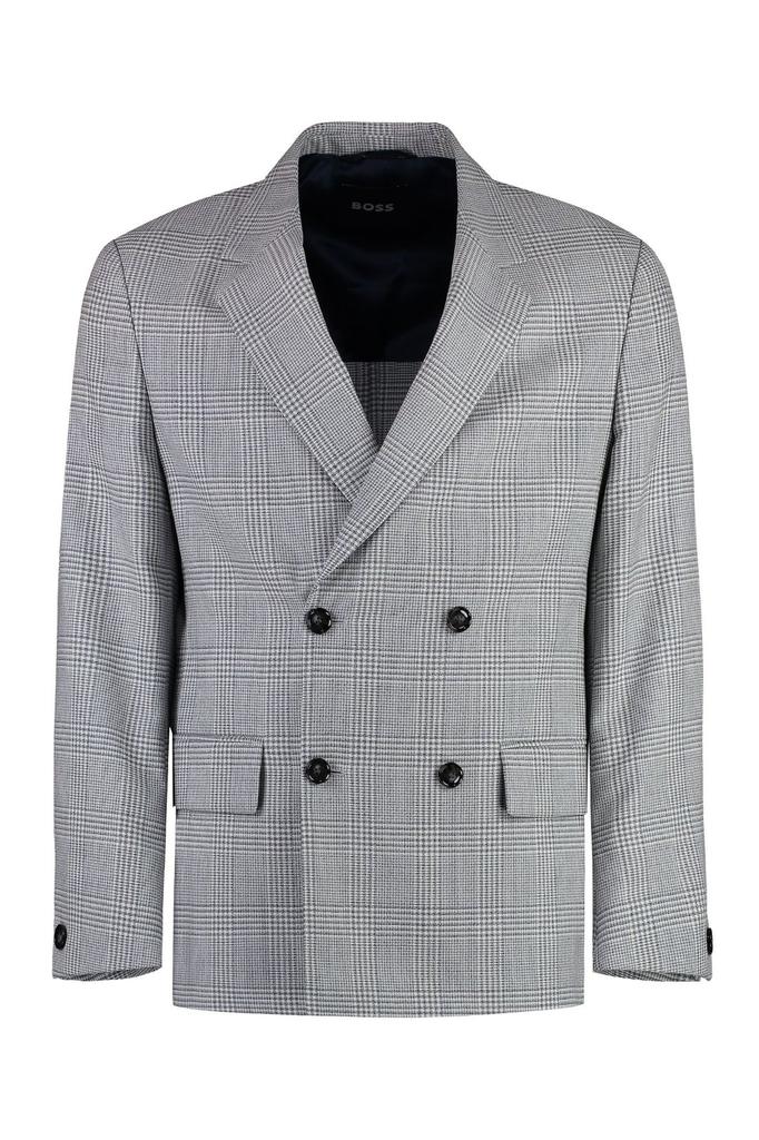 hugo boss double breasted suit