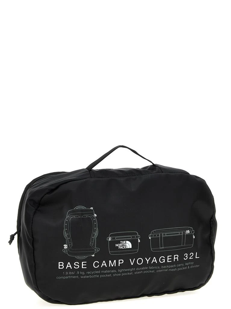 The North Face Base Camp Voyager Backpacks White/Black 3