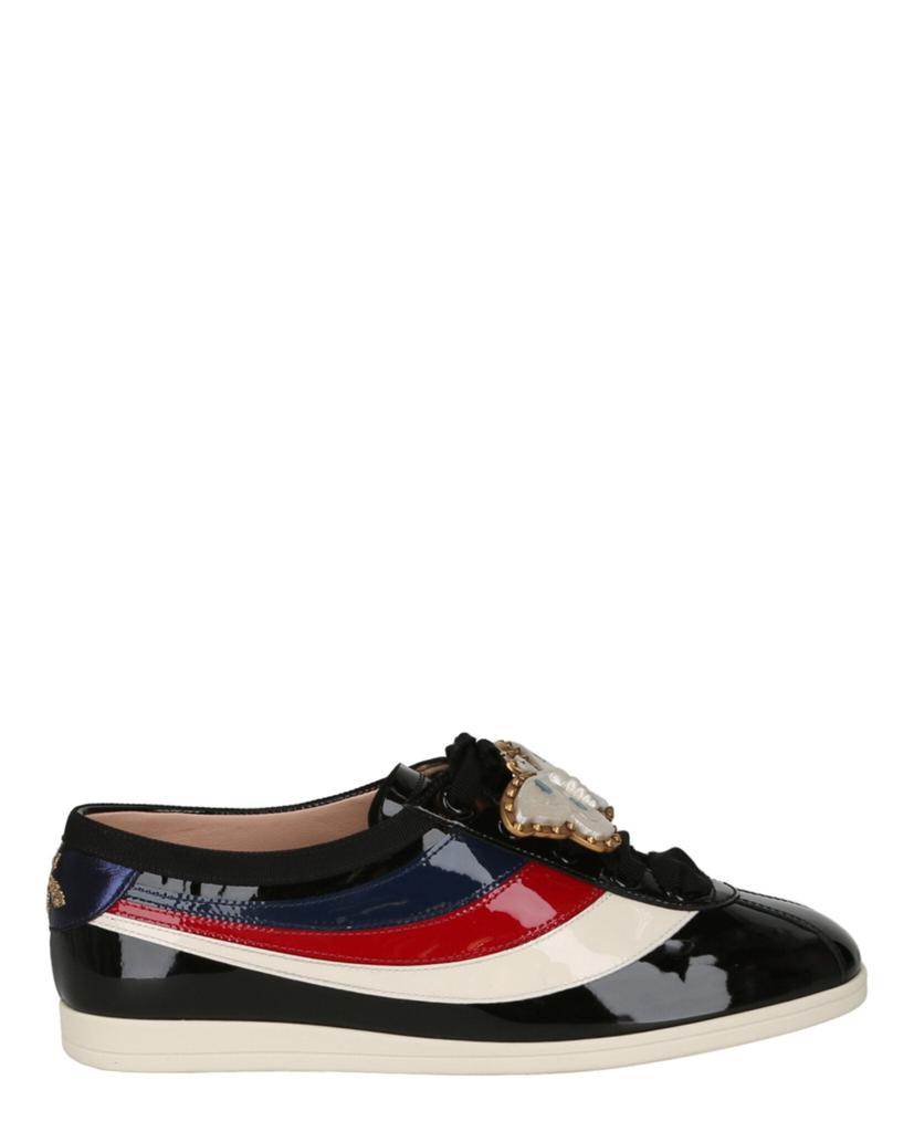 Gucci Falacer Patent Leather Sneakers