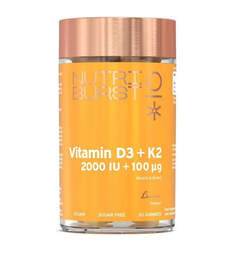 Nutriburst Vitamin D3 + K2 (60 Gummies) 1