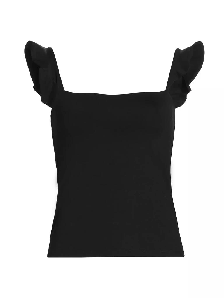 Susana Monaco Flutter-Strap Tank Top 1