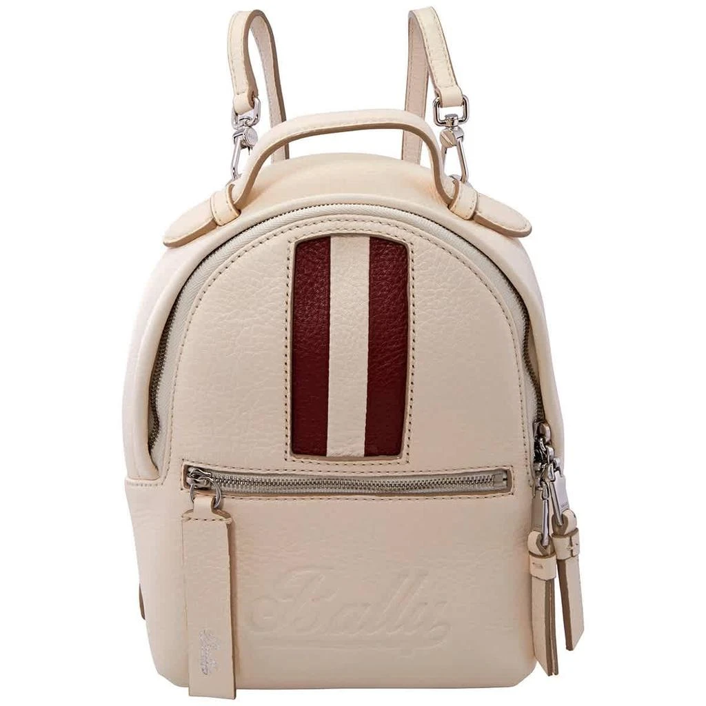 Bally Ladies Taz Bone Leather Backpack 1
