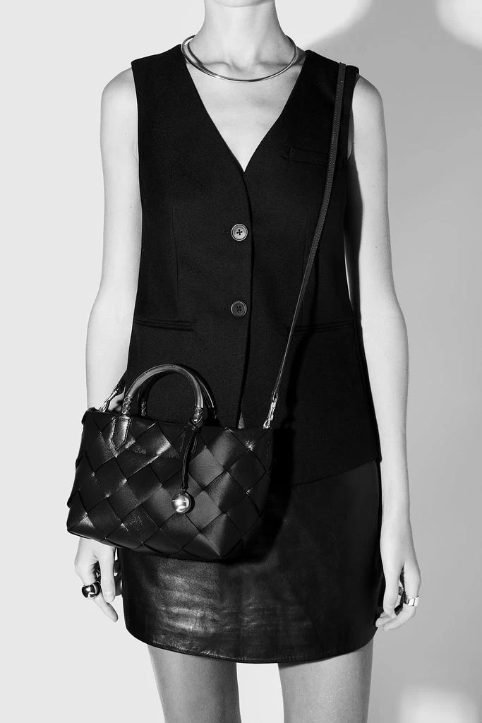 Rebecca Minkoff Frankie Woven Mini Tote 4