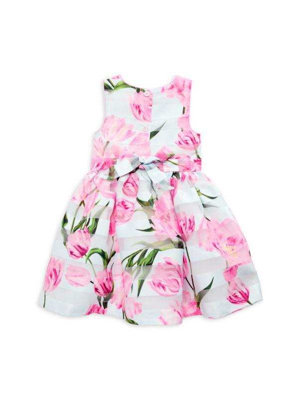 Pippa & Julie Little Girl's & Girl's Floral Sleeveless Dress