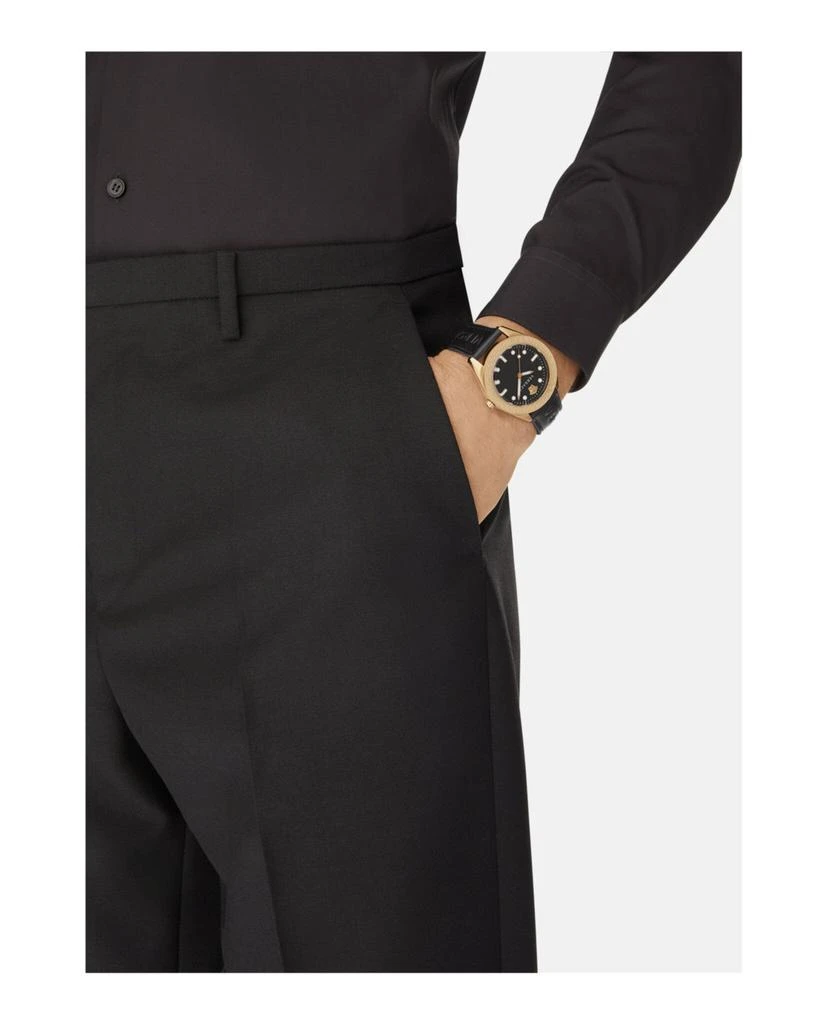 Versace Greca Dome Leather Strap 5