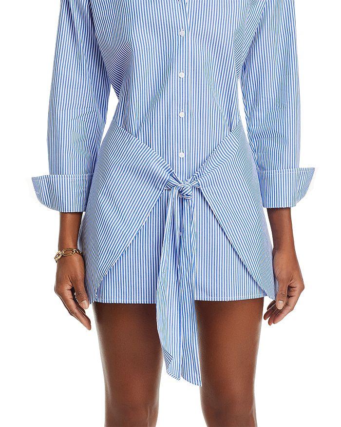 Lucy Paris Poplin Tie Front Dress