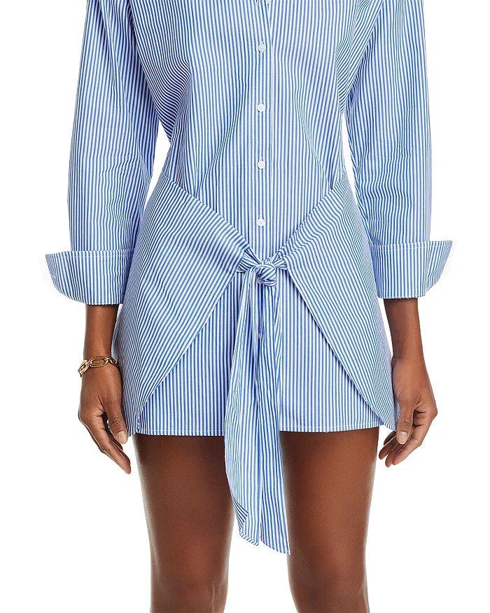 Lucy Paris Poplin Tie Front Dress 2