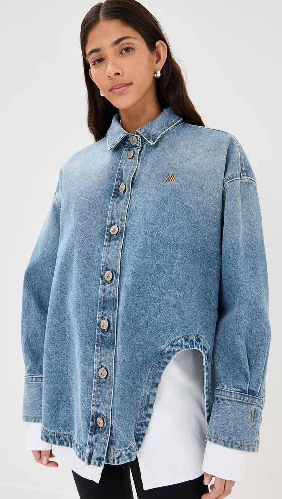 The Attico Denim Blouson 6