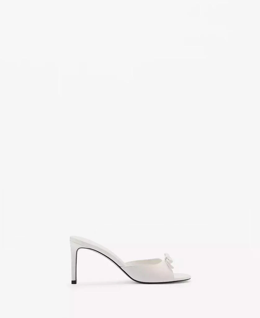 Mango Women's Bow Heel Sandals 4