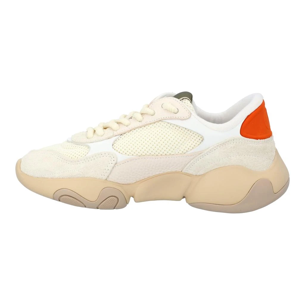 Valentino Valentino „Bubbleback“ sneakers in off-white Mesh with suede deatils 1